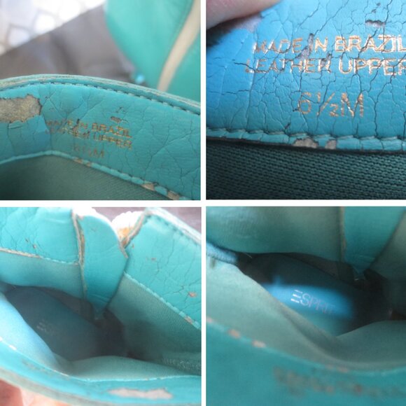 Vintage Retro Fun Hip Chic Wild Boho Cute Patented Leather Upper Ankle High Heel - Picture 8 of 10